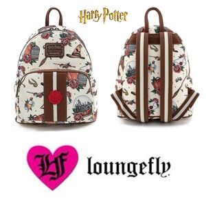 ⭐️ NWT Loungefly Harry Potter Mini Backpack for Girls Women ⭐️